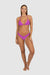 Rococco Slide Tri SWIM TOP BAKU 6 HIBISCUS 