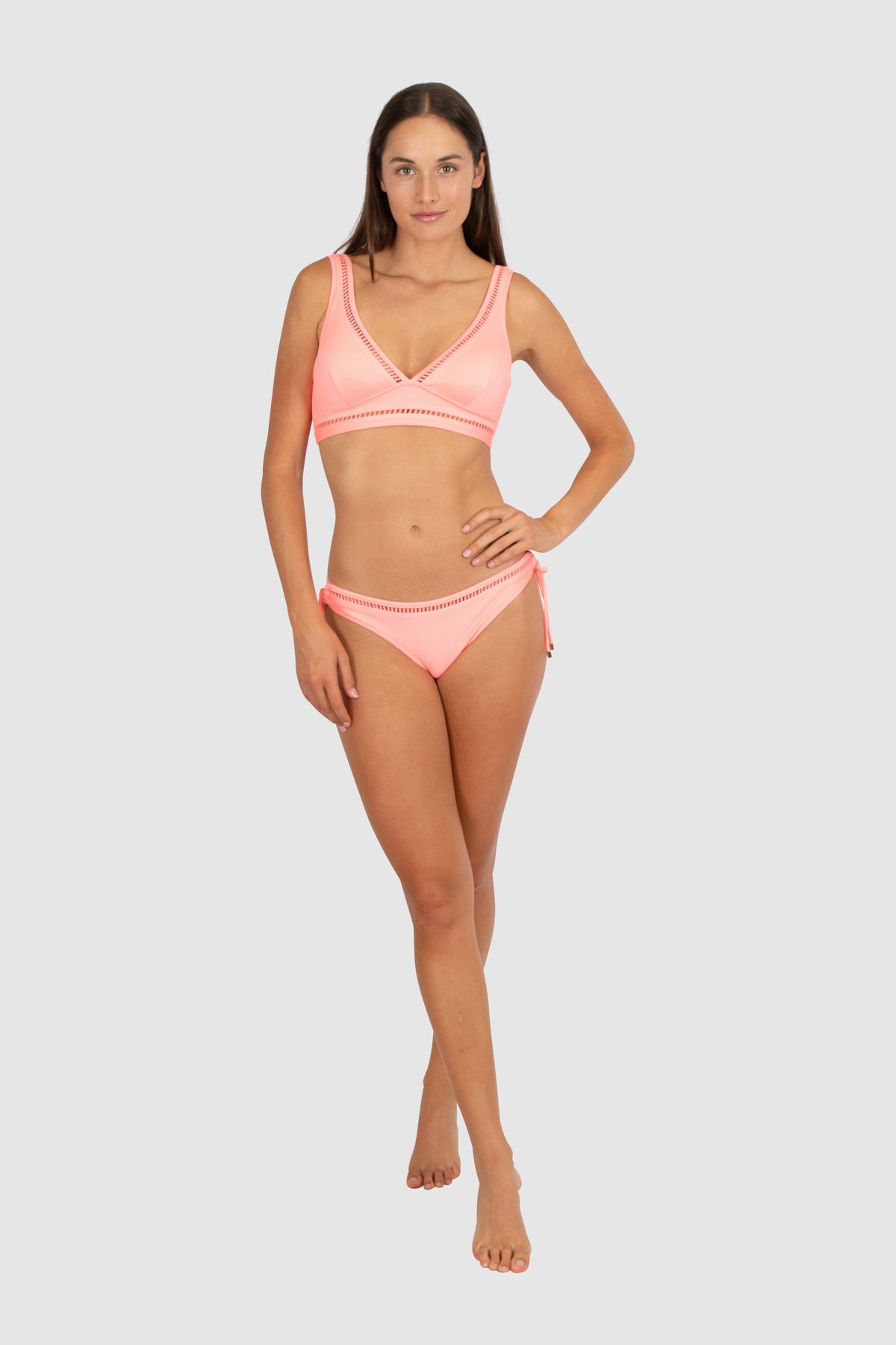 Rococco Tie Hipster SWIM PANT BAKU 8 CORAL SEA 