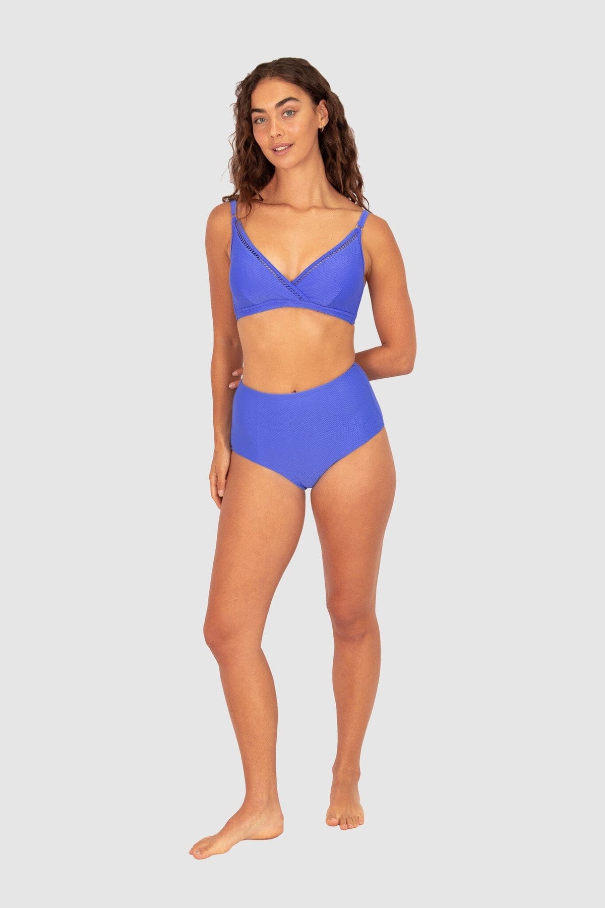 Rococco Ultra High Waist SWIM PANT BAKU 10 ELECTRIC 