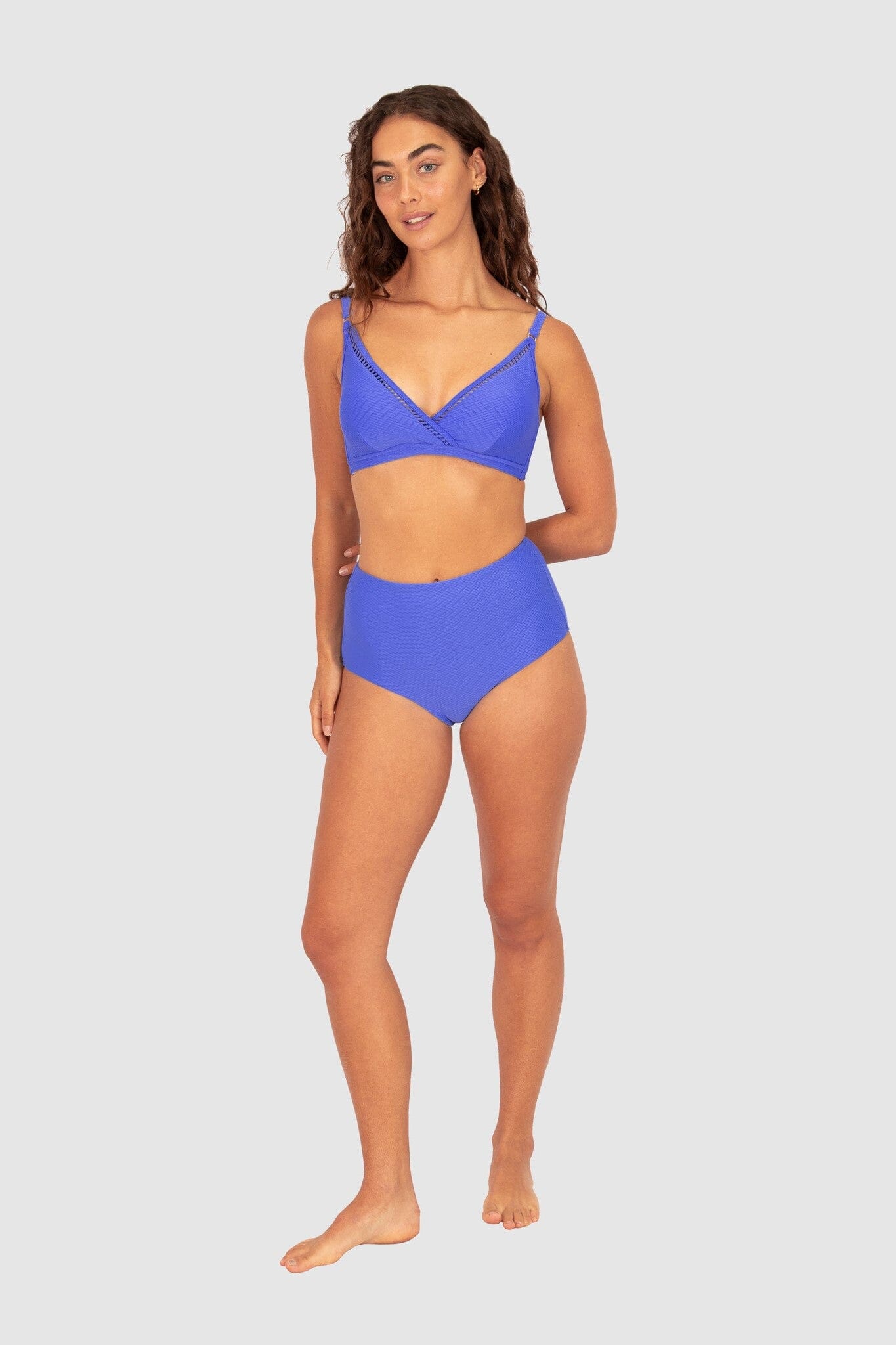 Rococco Ultra High Waist SWIM PANT BAKU 10 ELECTRIC 