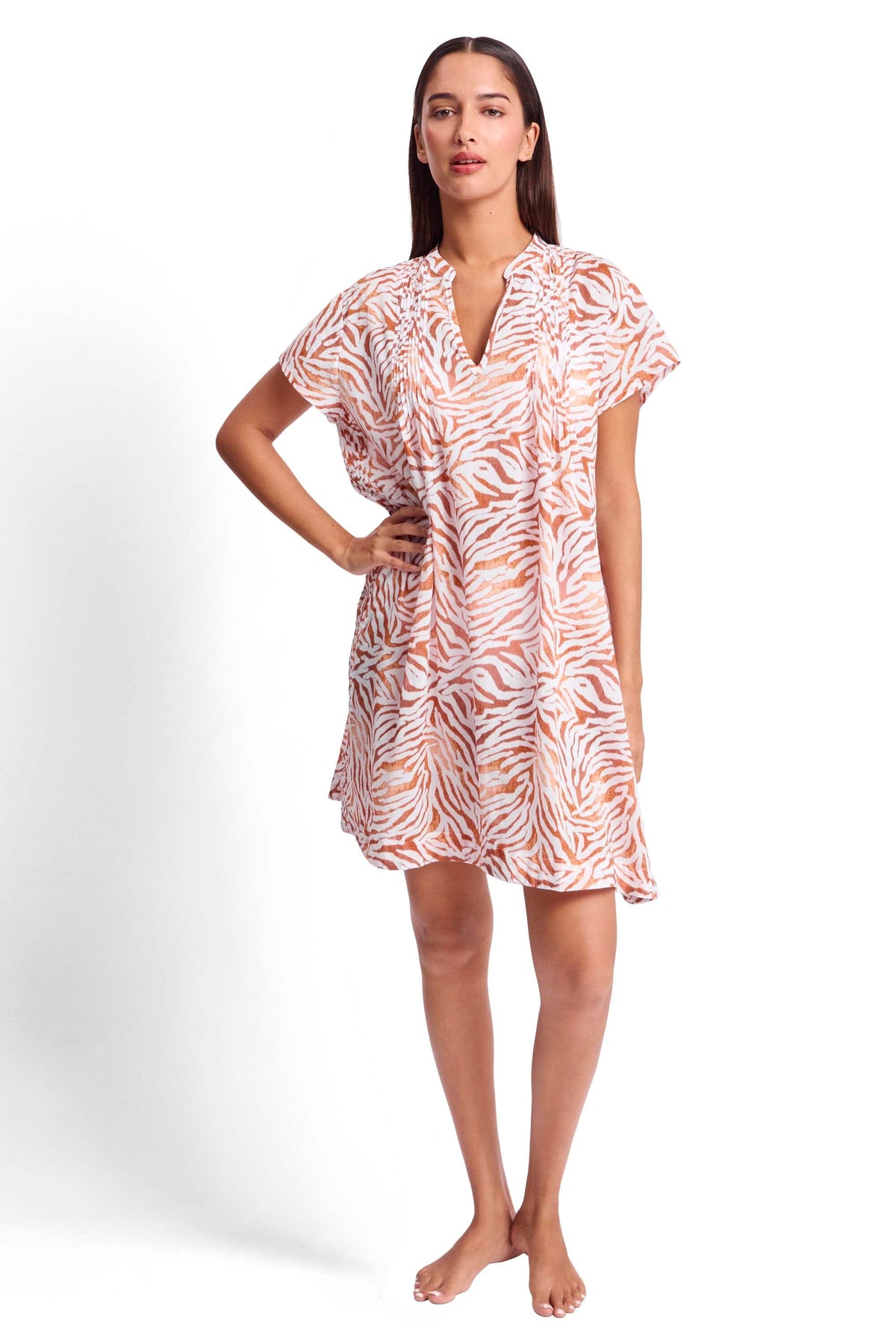Rodeo Pintuck Oversized Tunic OVERSWIM SUNSEEKER 