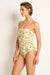 Romey Spliced Frill Bandeau One Piece SWIM 1PC MONTE AND LOU 8 MULTI 