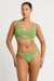 Sasha Crop Palm SWIM TOP BOND-EYE OS MACHA 