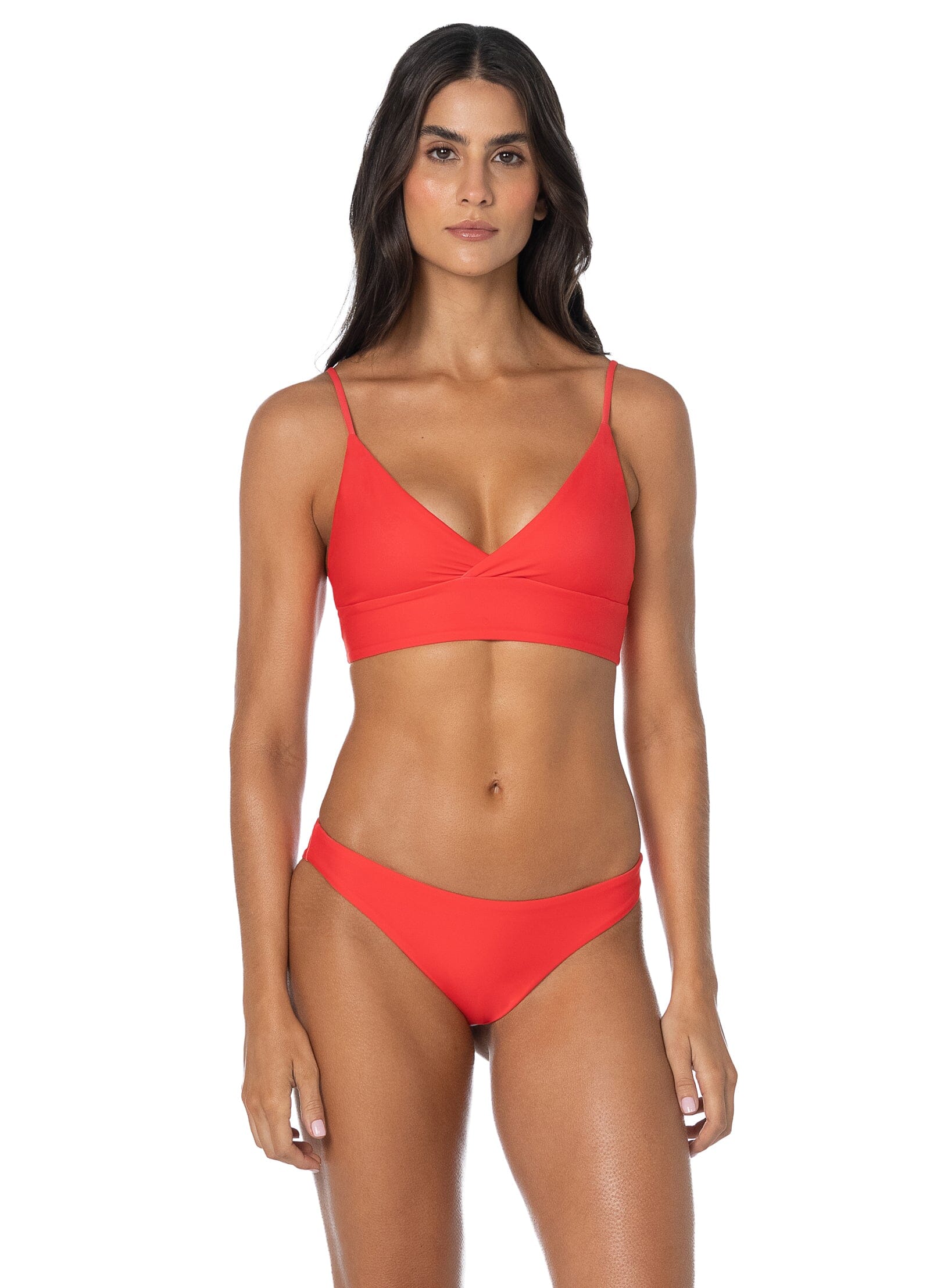 Scarlet Ocean Iconic Bottom SWIM PANT MAAJI XS RED 