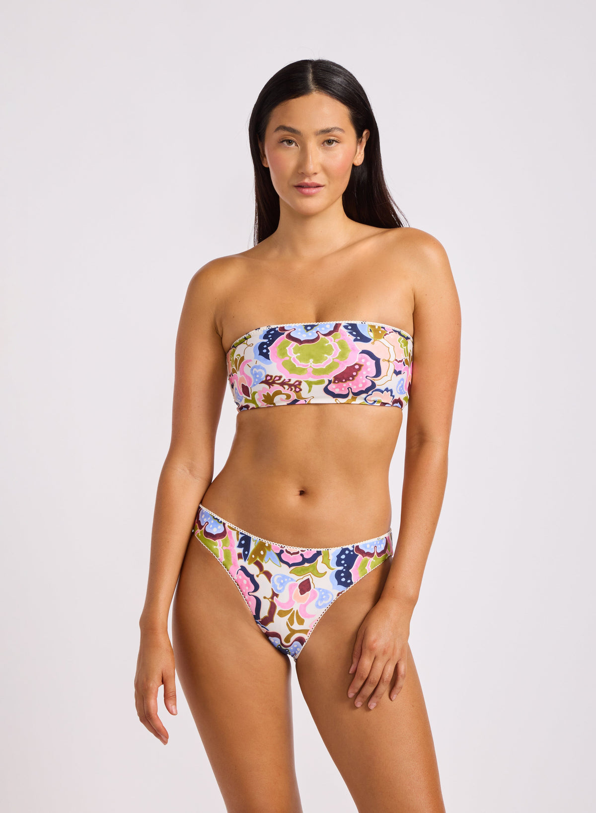 Sea Blossom Tube Top SWIM TOP SEAFOLLY 8 VANILLA 