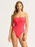 Sea Dive DD Bandeau One Piece SWIM 1PC SEAFOLLY 10 SNAPDRAGON 