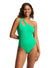 Sea Dive One Shoulder Keyhole One Piece SWIM 1PC SEAFOLLY 8 JADE 