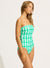 Secret Garden DD Bandeau One Piece SWIM 1PC SEAFOLLY 10 JADE 