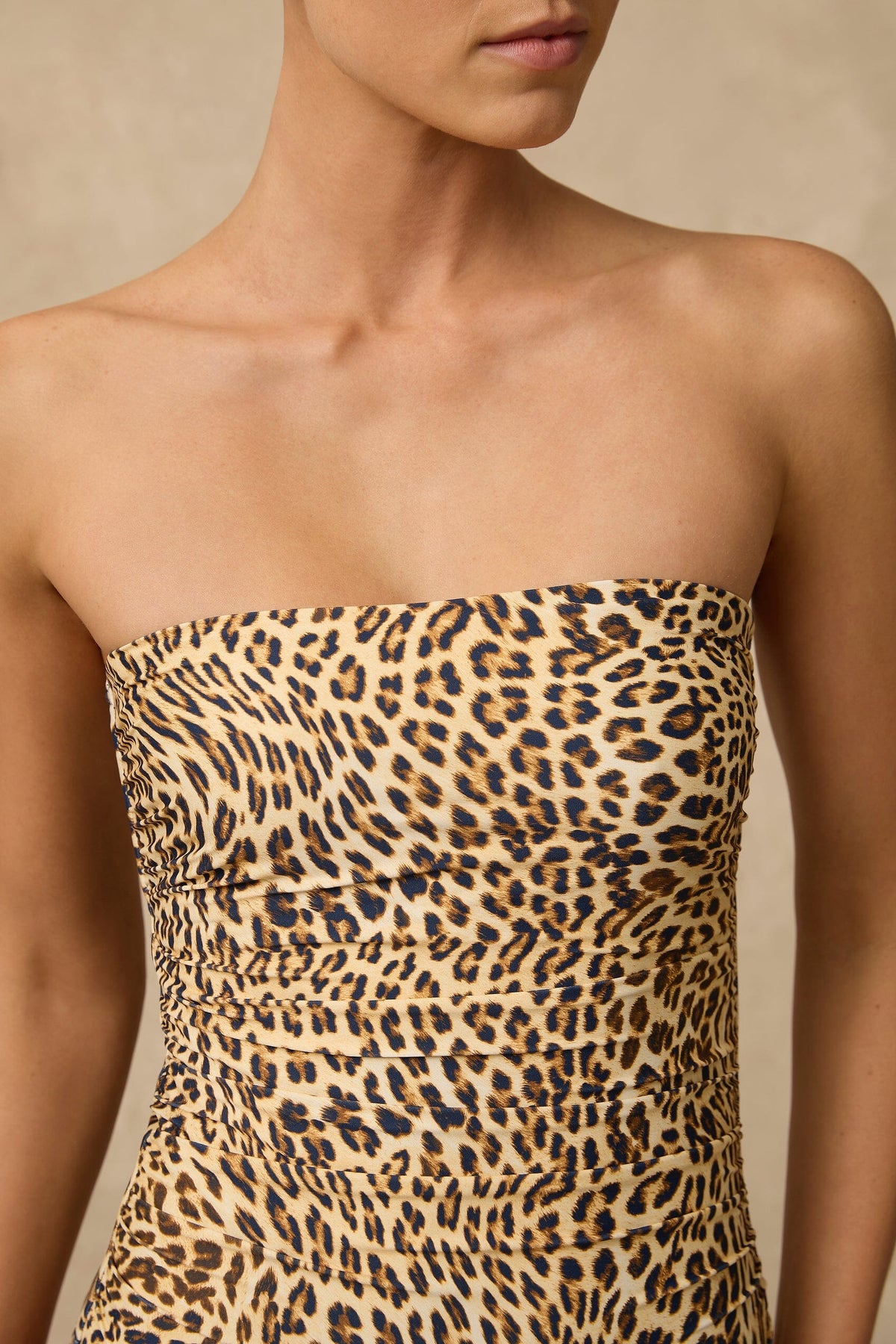 Seda Ruched Bandeau One Piece SWIM 1PC MONTE AND LOU 