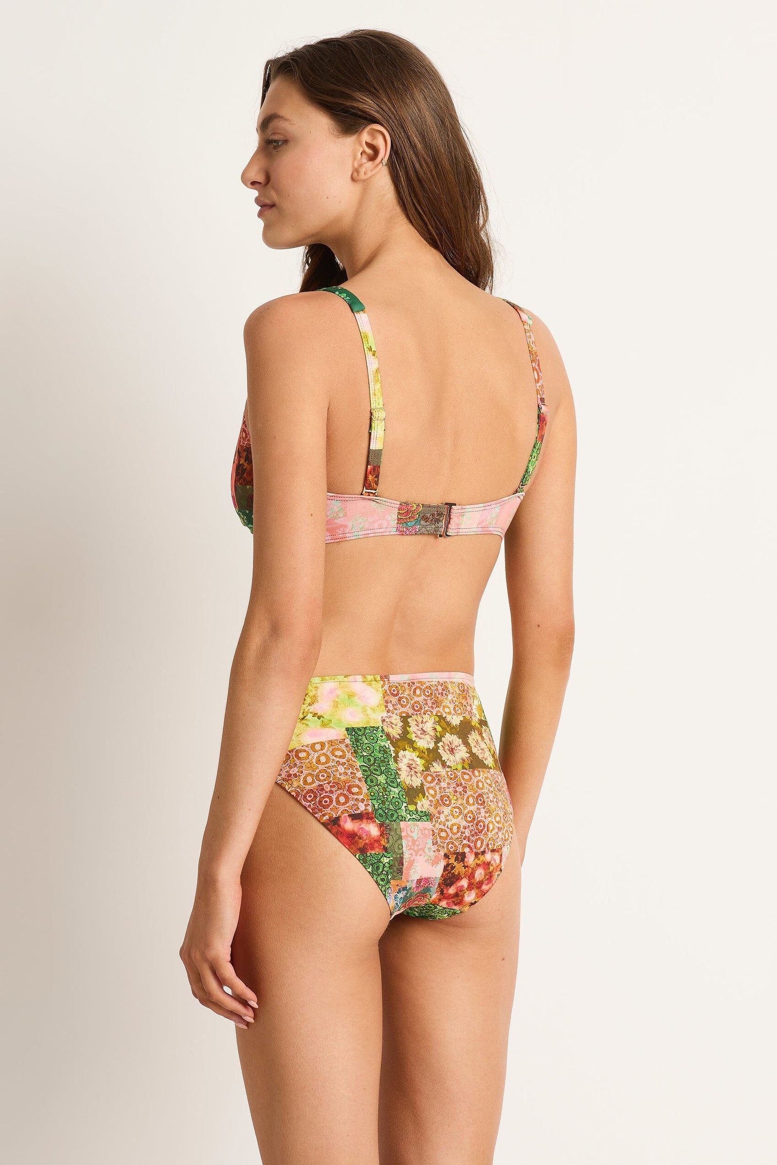 Shari Mid Rise Ruched Pant SWIM PANT MONTE AND LOU 