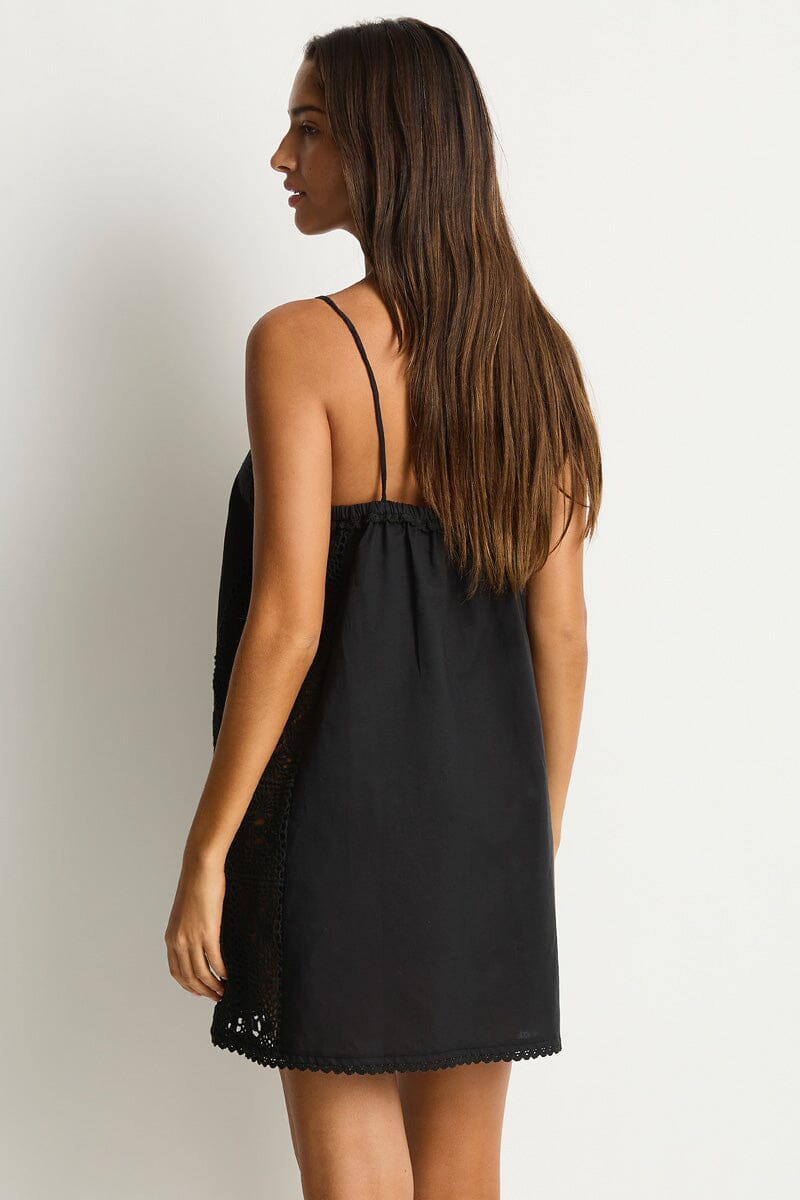Shore Linen Shift Short Dress CLOTHING SEA LEVEL 