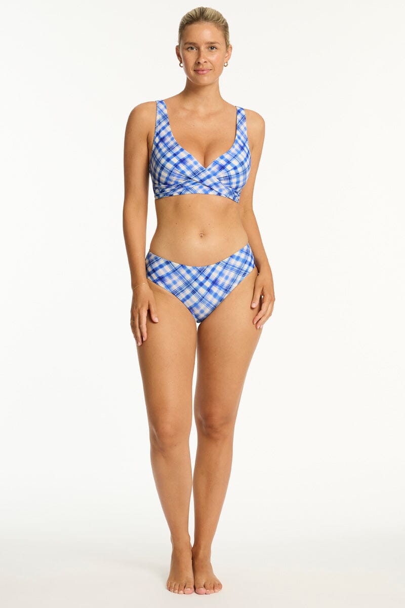 Somerset Cross Front Multifit Bra Top SWIM TOP SEA LEVEL 