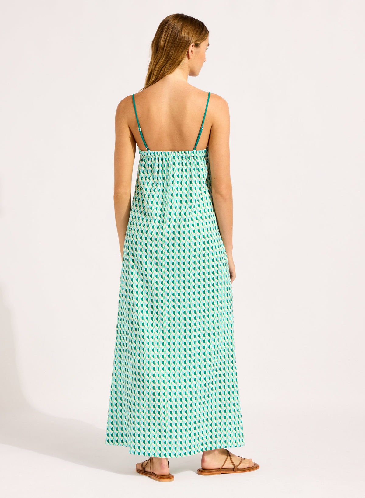 Sorrento Bandeau Trim Maxi Dress CLOTHING SEAFOLLY 