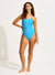 Sound Wave Scoop Neck One Piece SWIM 1PC SEAFOLLY 