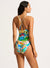 South Pacific Drawstring Side One Piece SWIM 1PC SEAFOLLY 