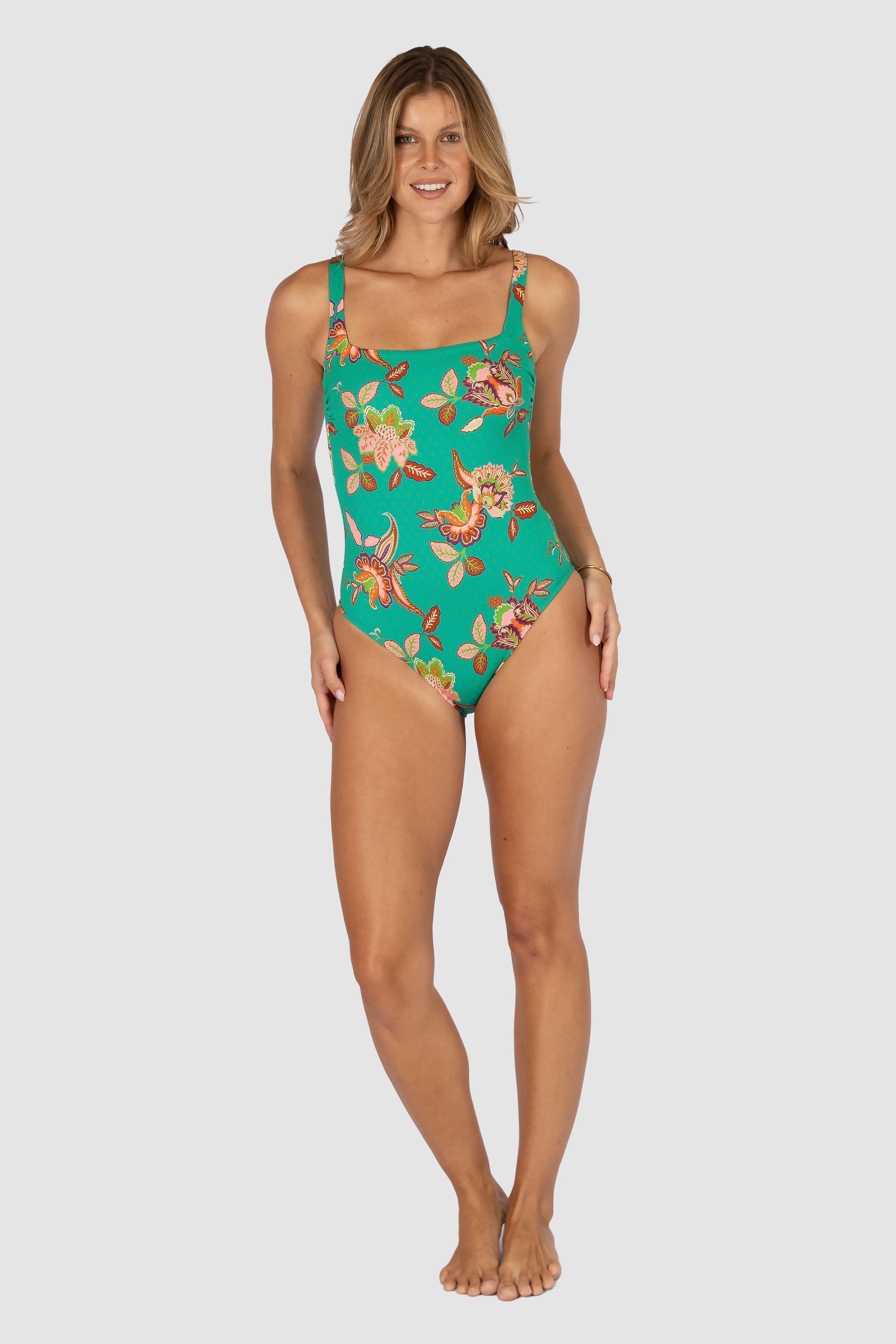 Spice Temple Square One Piece SWIM 1PC BAKU 8 ENVY 