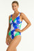 Sublime Cross Front Multifit One Piece SWIM 1PC SEA LEVEL 10 COBALT 