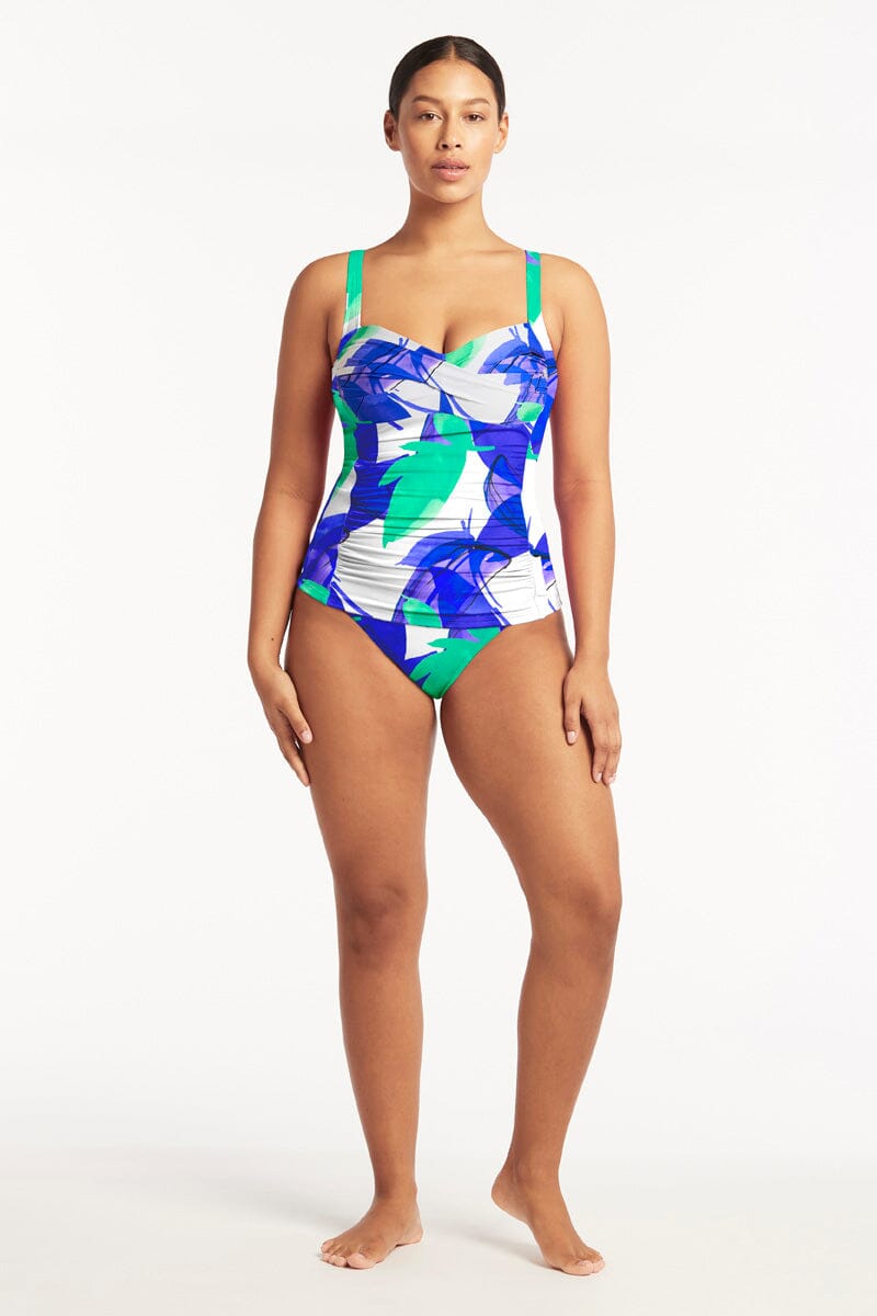 Sublime Twist Front Singlet SWIM SINGLET SEA LEVEL 