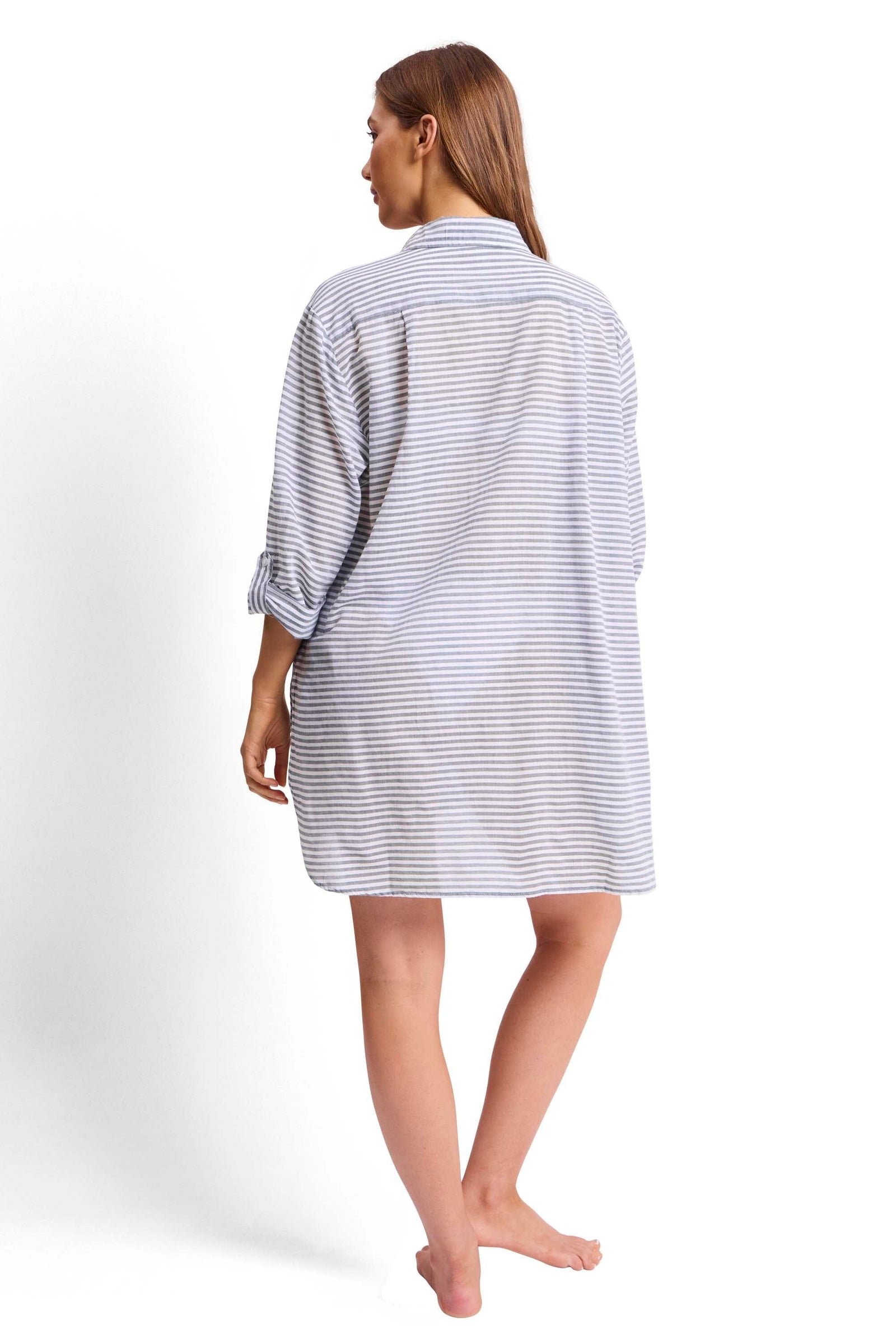 Summer Stripe Painters Shirt OVERSWIM SUNSEEKER 