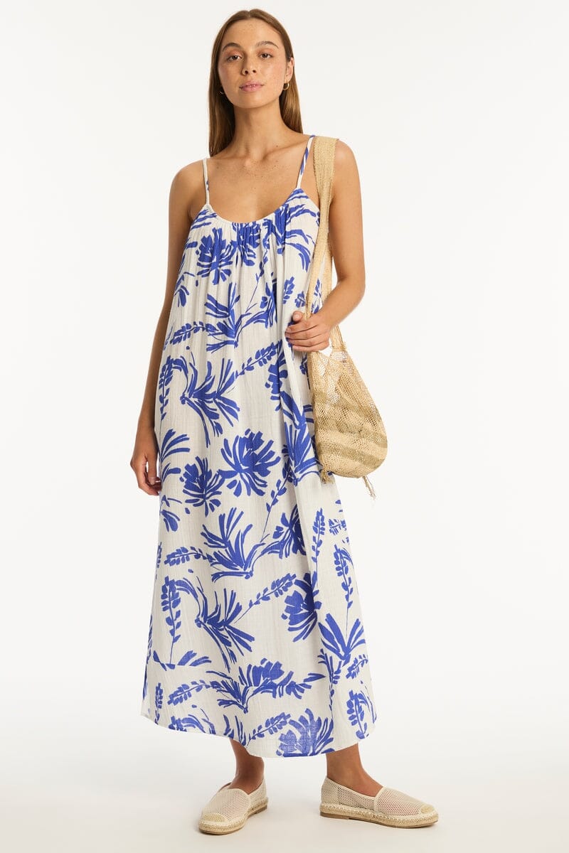 Tradewind Sundress DRESS SEA LEVEL XS COBALT 