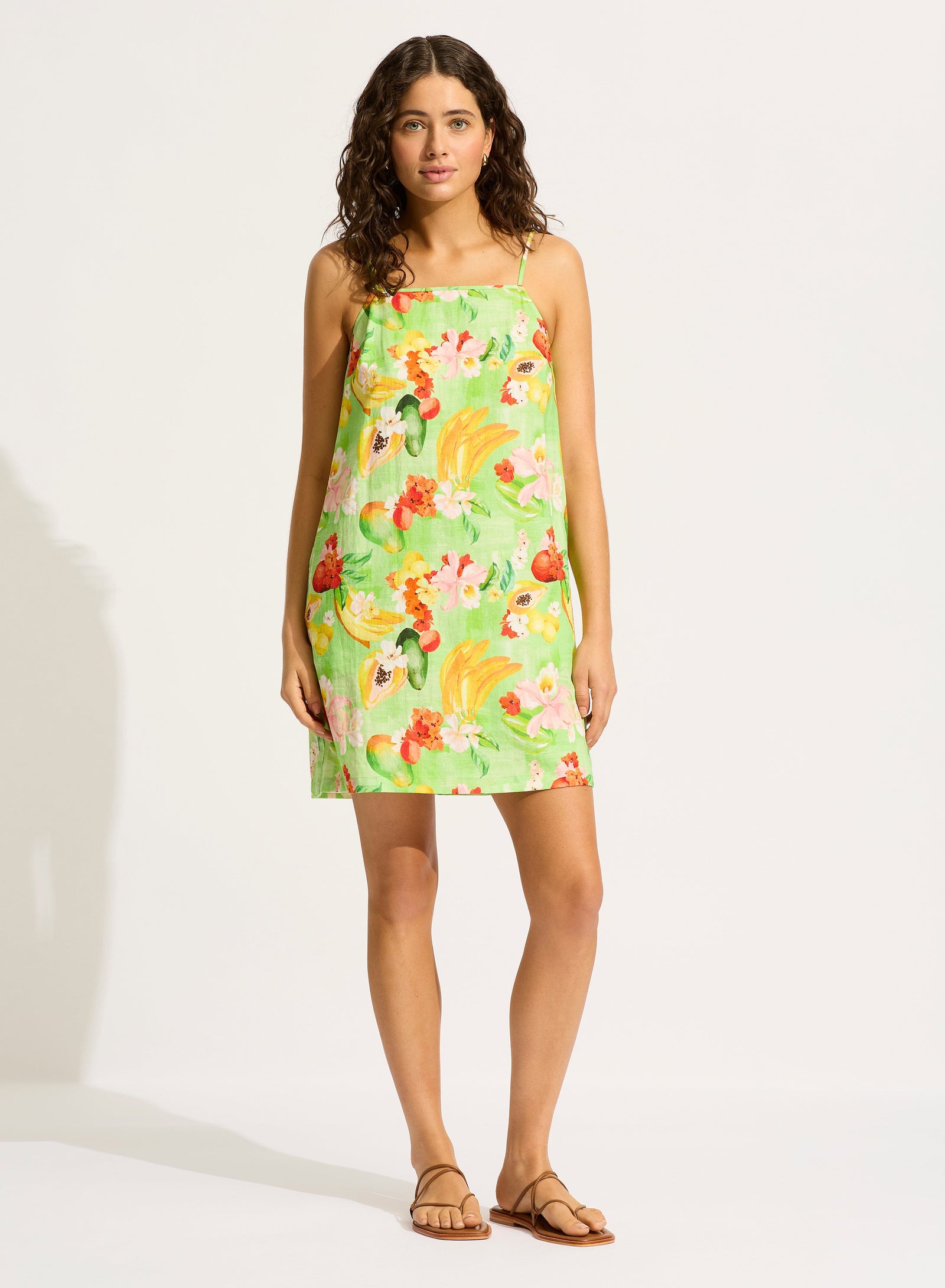 Tropique Bandeau Mini Dress DRESS SEAFOLLY ALOE GEL XS 