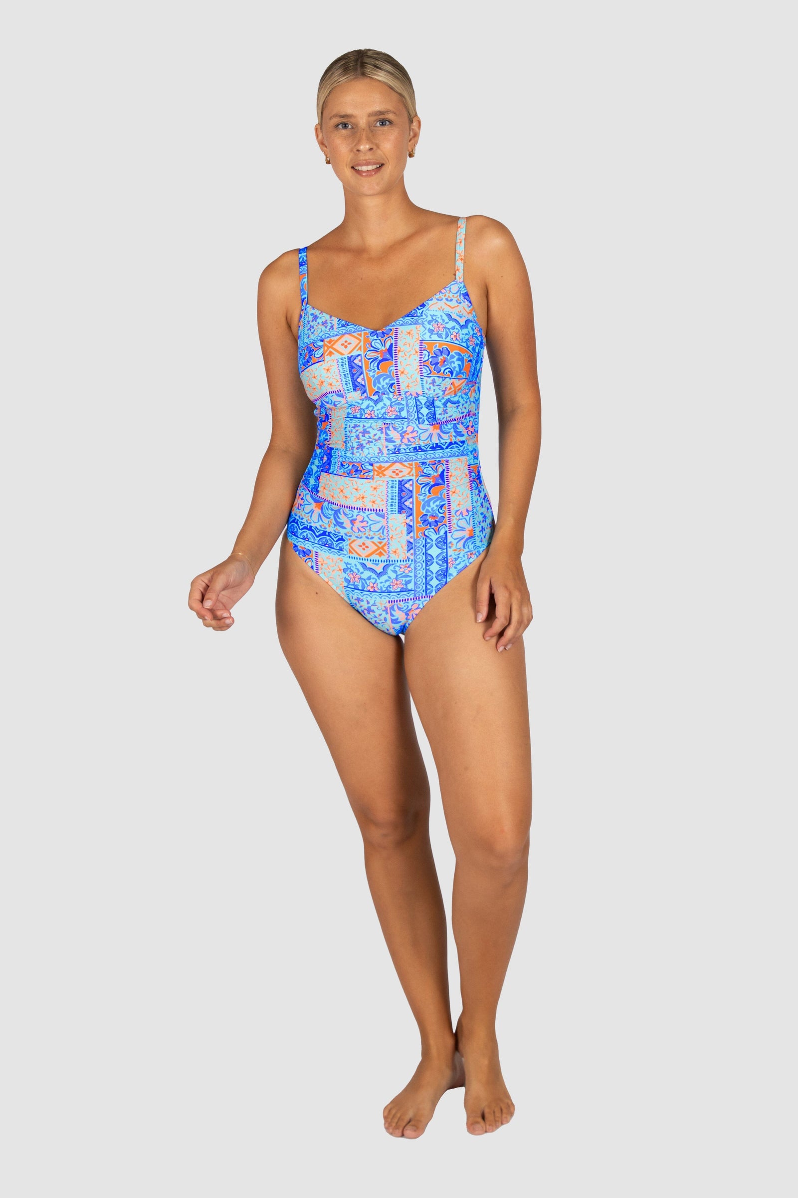 Tulum D.E U.W One Piece SWIM 1PC BAKU 12 AQUA 