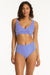 Varsity Cross Front Multifit Top SWIM TOP SEA LEVEL 