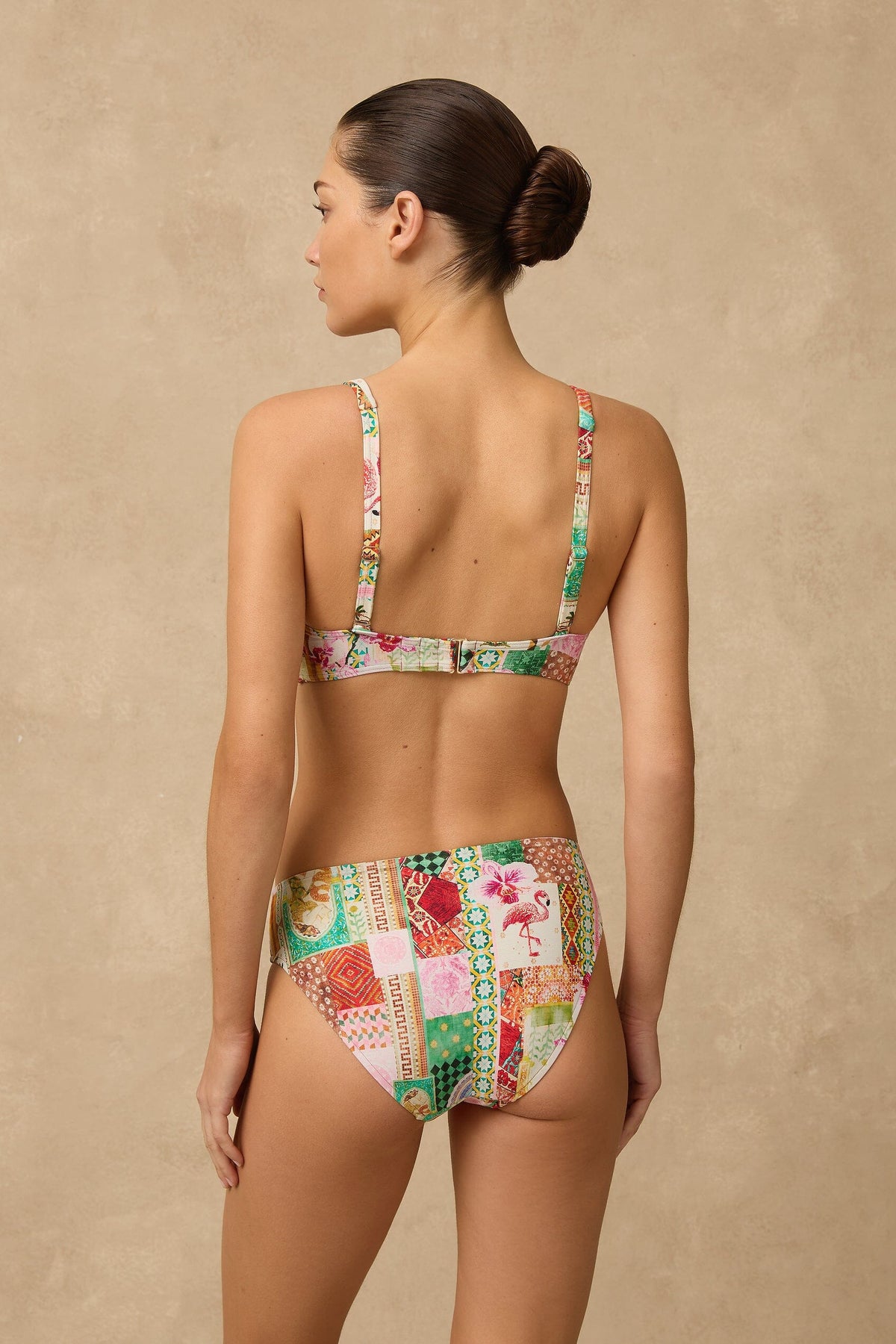 Virgo Mid Rise Ruched Pant SWIM PANT MONTE AND LOU 