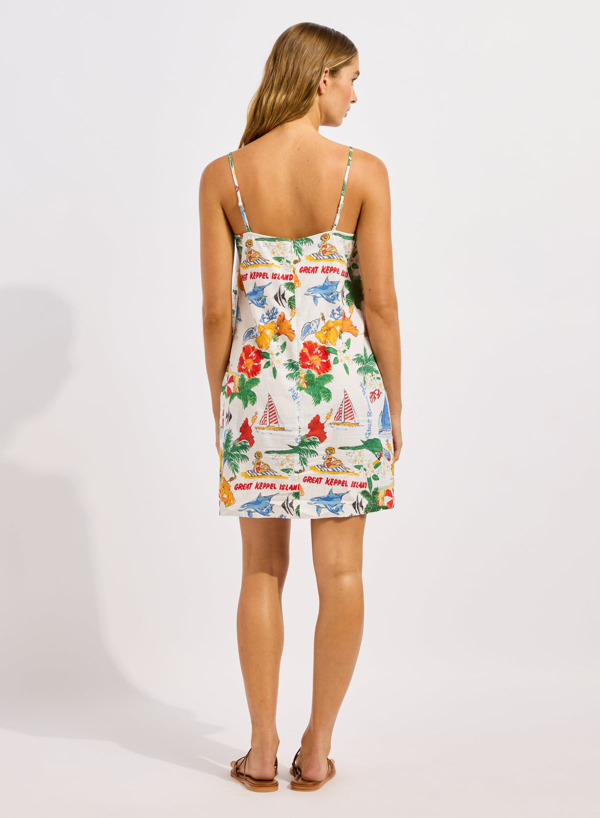 Viva Vacation Bandeau Mini Dress CLOTHING SEAFOLLY 