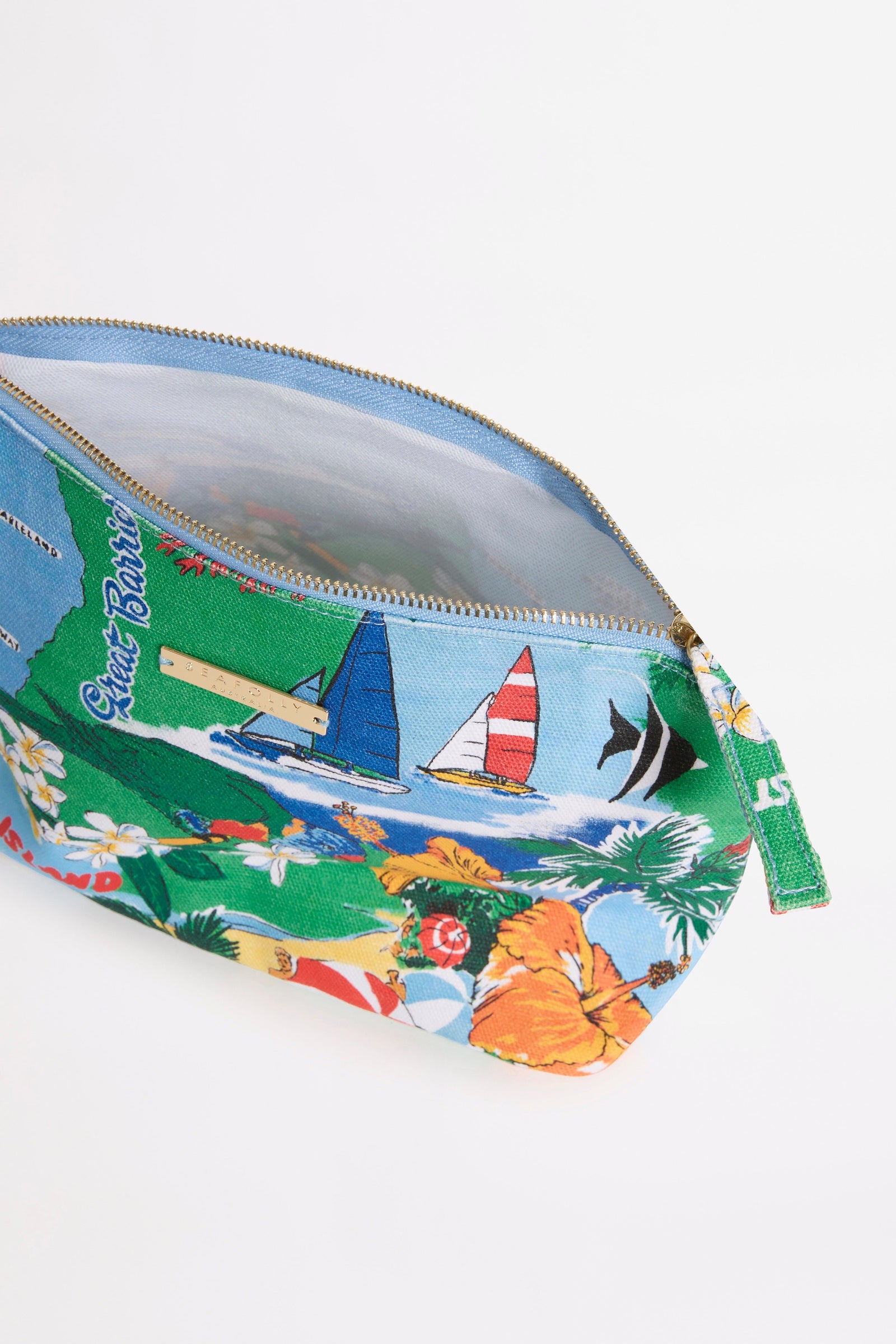 Viva Vacation Pouch Bag ACCESSORIES SEAFOLLY O/S Powder Blue 