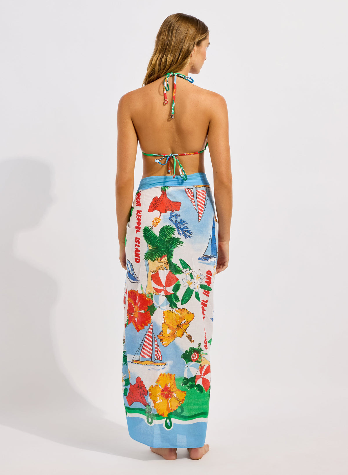 Viva Vacation Sarong CLOTHING SEAFOLLY 