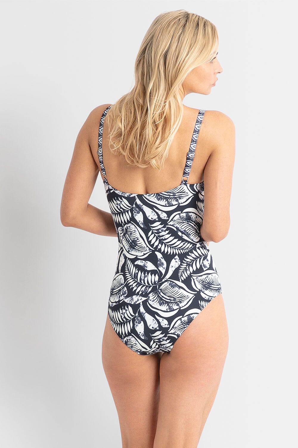 Waterloo Ruched Square Neck One Piece SWIM 1PC JANTZEN 