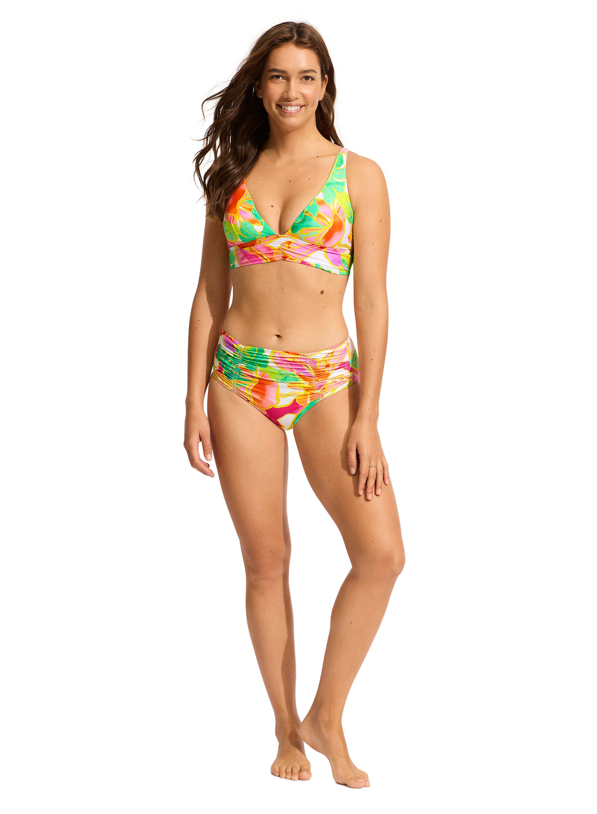 Wonderland Gathered Front Retro Pant SWIM PANT SEAFOLLY 