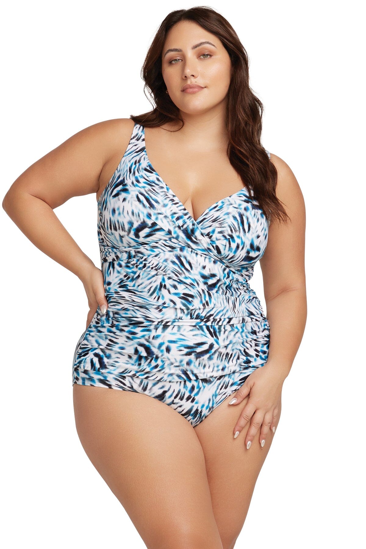 Ze Blue Delacroix One Piece SWIM 1PC ARTESANDS 12 WHITE 