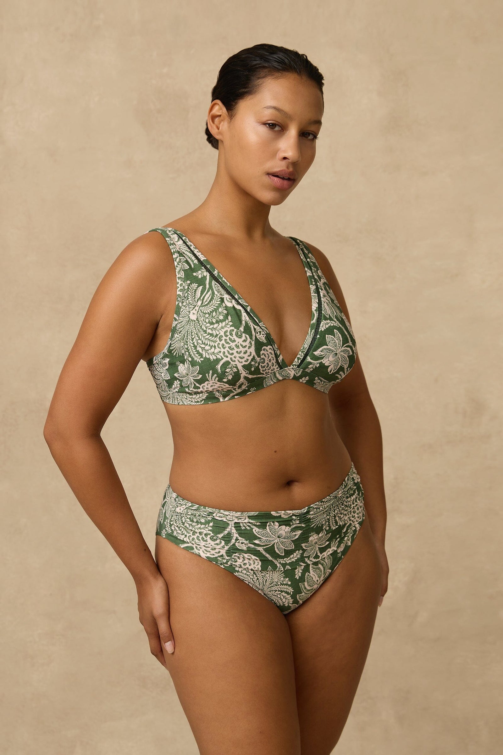 Zeni D/DD Longline Tri SWIM TOP MONTE AND LOU 