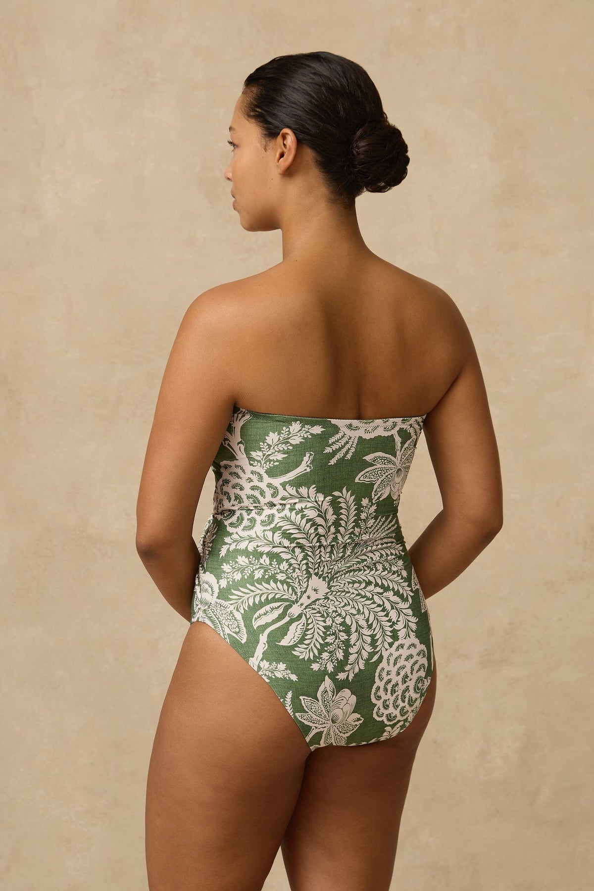 Zeni Scarf Tie Bandeau One Piece SWIM 1PC MONTE AND LOU 