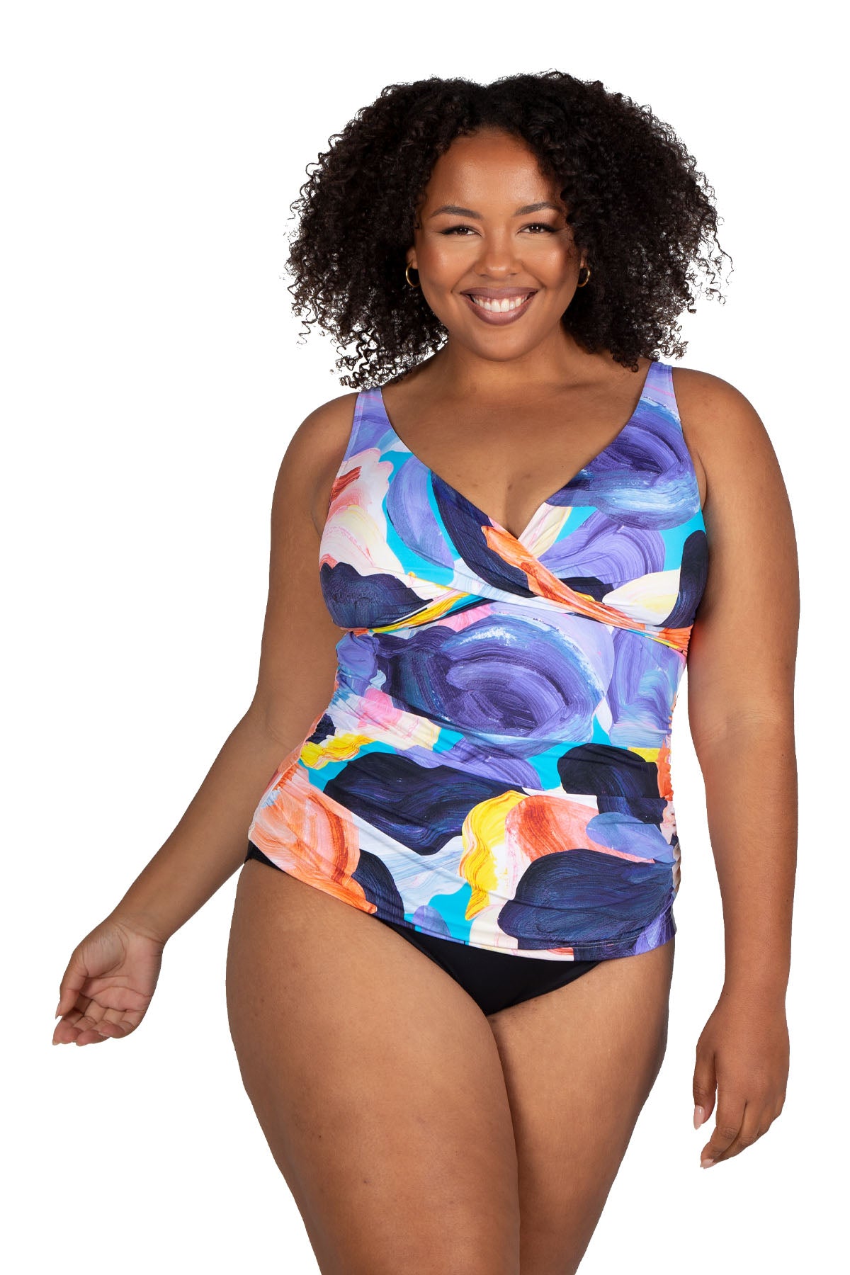 Art A La Rue Delacroix Tankini Top SWIM SINGLET ARTESANDS 14 MULTI 