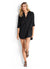 Beach Basics Boyfriend Beach Shirt OVERSWIM SEAFOLLY XS Black 