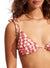 Cabana Ruffle Slide Tri SWIM TOP SEAFOLLY 