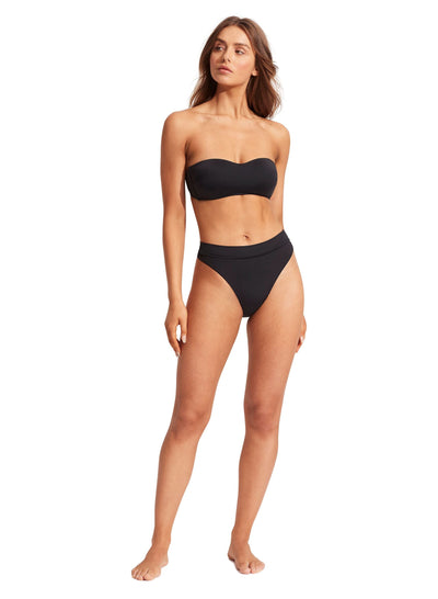 Collective High Rise Pant SWIM PANT SEAFOLLY 8 BLACK