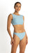 Crete Mastectomy Crop SWIM TOP SUNSEEKER 8 BLUE 