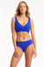 Essentials Cross Front Multifit Bra Top SWIM TOP SEA LEVEL 10 Cobalt 