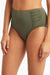 Essentials Gathered Side High Waist Pant SWIM PANT SEA LEVEL 