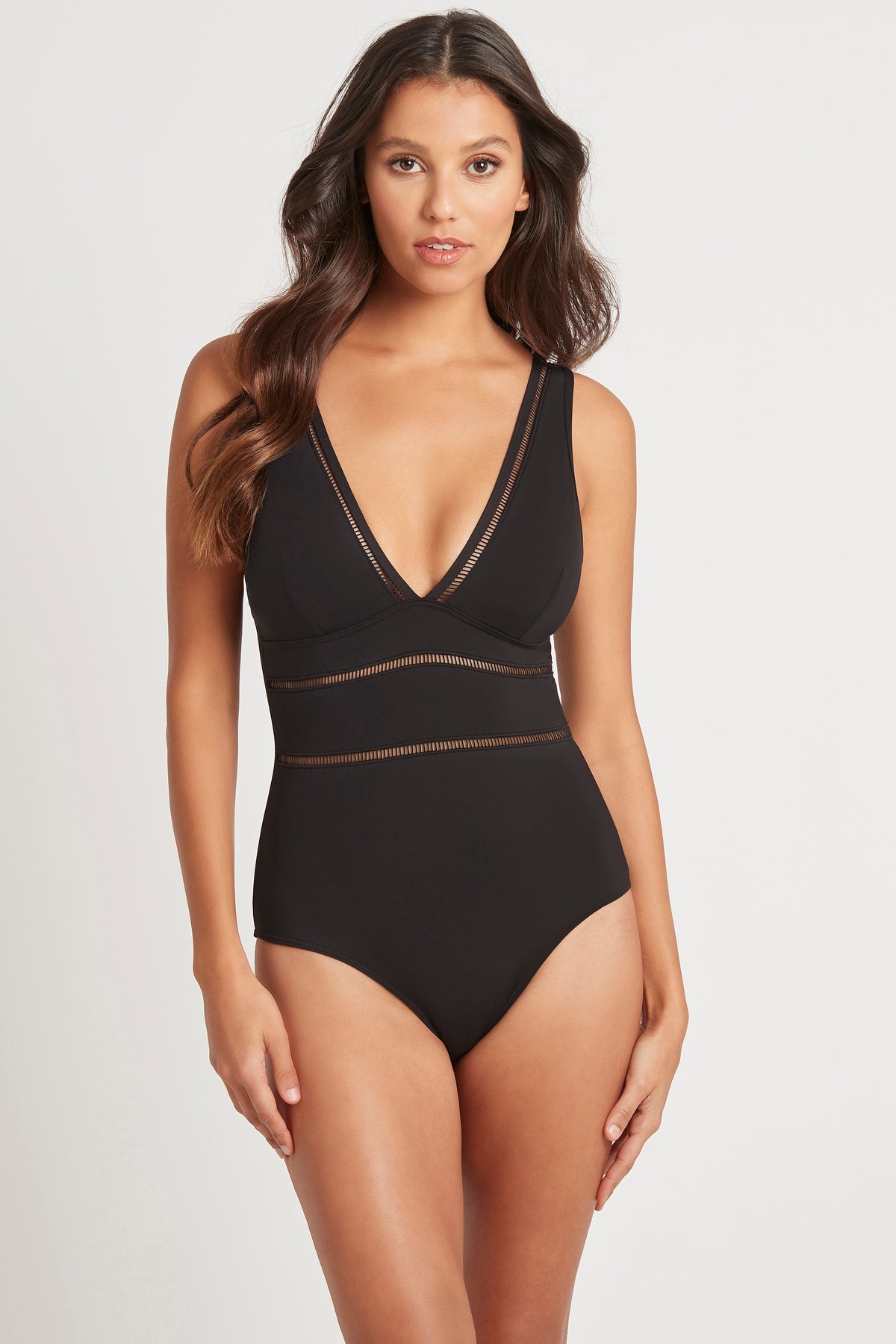 Essentials Spliced One Piece SWIM 1PC SEA LEVEL 