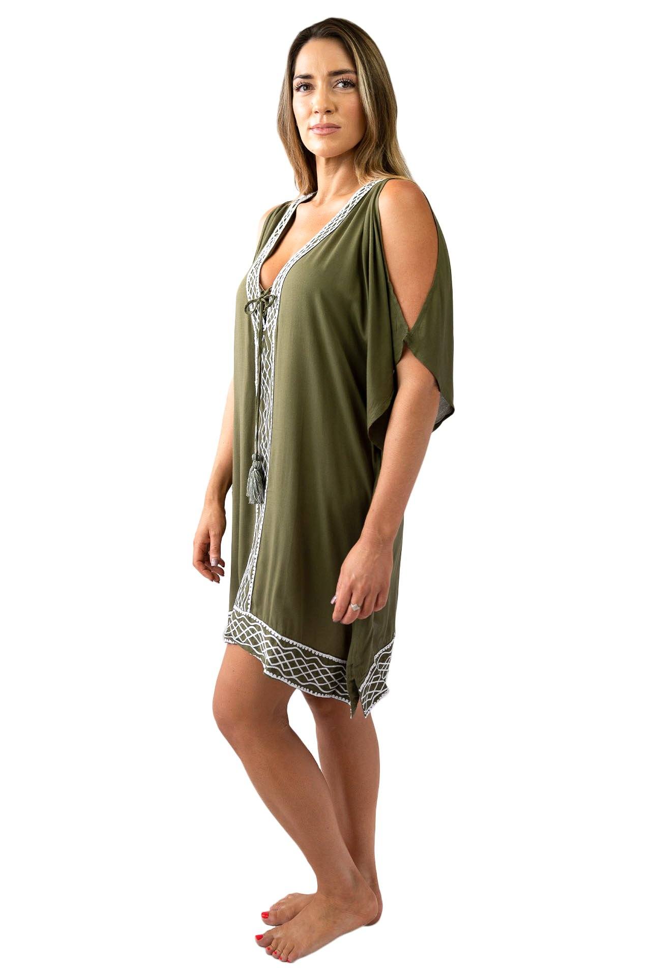 Lacey Embroidered Kaftan KAFTAN LOVE LILY 