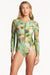 Lost Paradise Long Sleeved Multifit One Piece SURFSUIT SEA LEVEL 8 GREEN 