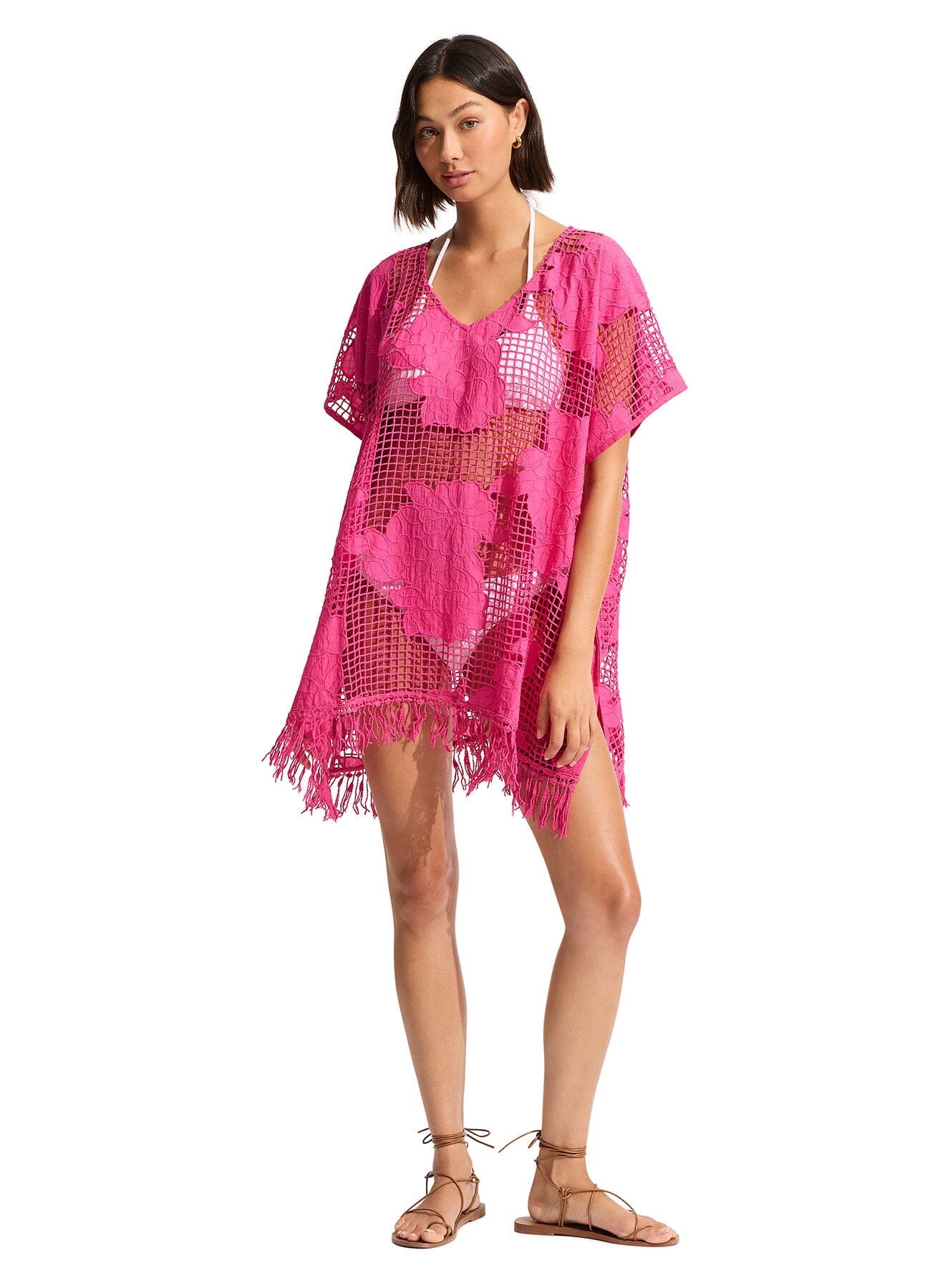 Mesh Effect Cover Up - Noosa SwimWear Collective