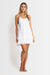 Resort Ruffle Hem Dress OVERSWIM SUNSEEKER XS WHITE 