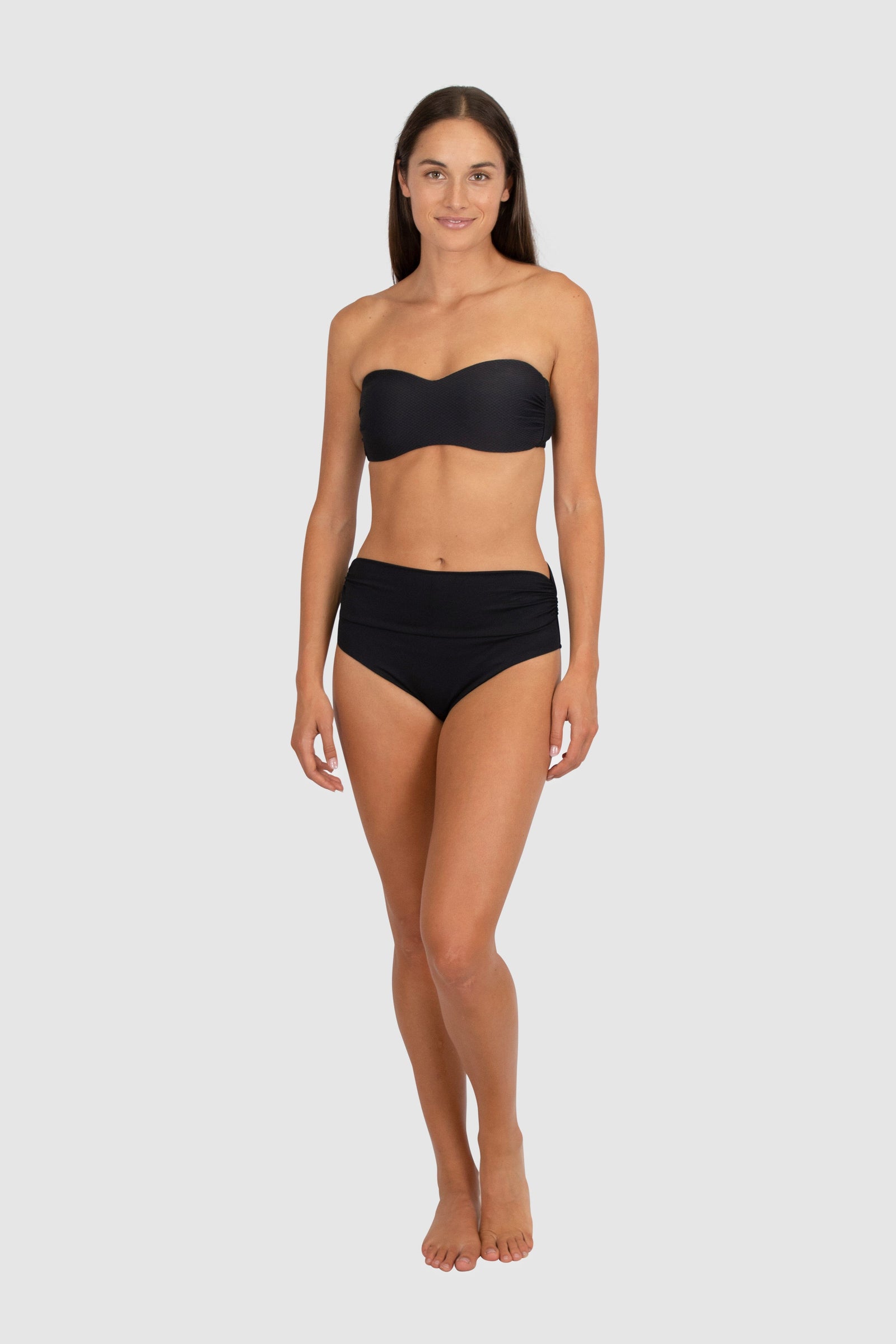 Rococco Bandeau SWIM TOP BAKU 8 NERO 