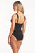 Scalloped Longline Tri One Piece SWIM 1PC SEA LEVEL 